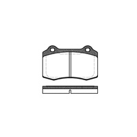 REMSA BRAKE PADS 0434.30