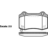 Remsa Brake Pads Re Jeep 0434.54