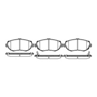 Remsa Brake Pads Front Lexus 0456.02