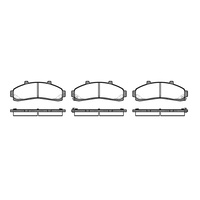 Remsa Brake Pads Front Ford 0571.02