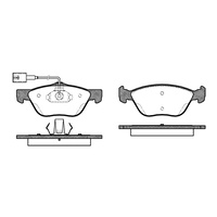 Remsa Brake Pads Front Alfa Romeo 0589.42