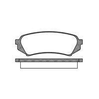 Remsa Brake Pads Rear Lexus/ Toyota 0706.00