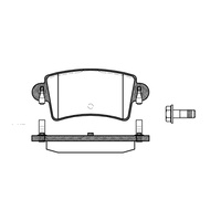 Remsa Brake Pads Rear Nissan/Holden/Renault 0833.00