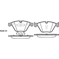 Remsa Brake Pads Front BMW 0857.10