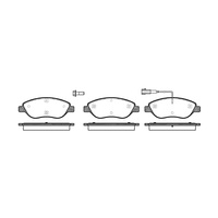 Remsa Brake Pads Front Fiat 0860.01