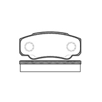 REMSA BRAKE PADS 0961.00