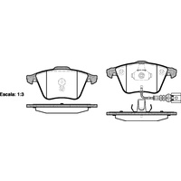 REMSA BRAKE PADS 0964.41