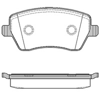 Remsa Brake Pads Front Nissan/Renault 0987.00