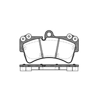 REMSA BRAKE PADS 0995.00