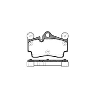 REMSA BRAKE PADS 0996.00