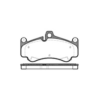 Remsa Brake Pads Front Porsche 1066.00