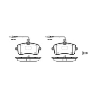 REMSA BRAKE PADS 1102.04