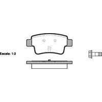 Remsa Brake Pads Rear Fiat. Holden 1198.00