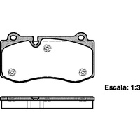 REMSA BRAKE PADS 1202.00