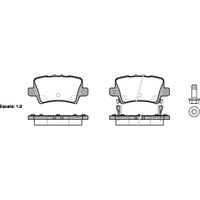 REMSA BRAKE PADS 1206.02