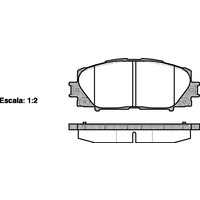 Remsa Brakes Pads Front Toyota 1224.00