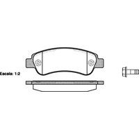 REMSA BRAKE PADS 1238.00