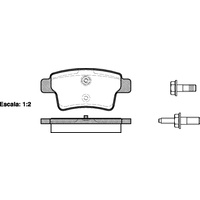 REMSA BRAKE PADS 1241.00