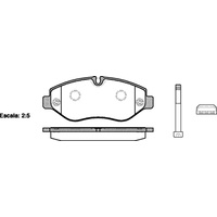 REMSA BRAKE PADS 1245.10