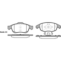 REMSA BRAKE PADS 1248.00