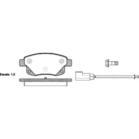 REMSA BRAKE PADS 1252.02