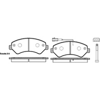 REMSA BRAKE PADS 1275.01