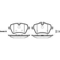 REMSA BRAKE PADS 1277.00