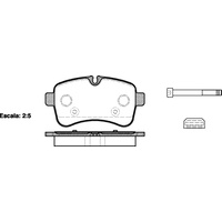 REMSA BRAKE PADS 1282.00