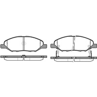 Remsa Brake Pads Front Nissan Japan Model 1293.02