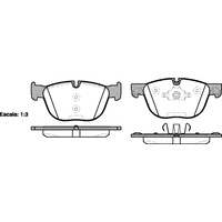 REMSA BRAKE PADS BMW FRONT 1297.00