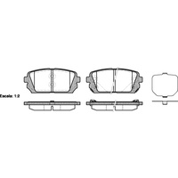 REMSA BRAKE PADS 1303.02