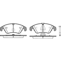 REMSA BRAKE PADS NO SENSORS 1304.10