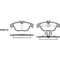 Remsa Brake Pads Rear Mercedes 1305.00