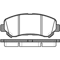 REMSA BRAKE PADS NISSAN X-TRAIL 1318.00