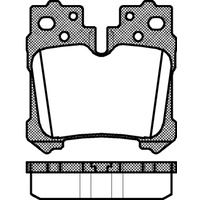 REMSA BRAKE PADS 1321.00