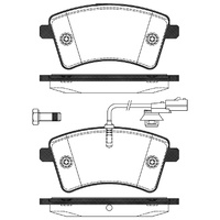 Remsa Disc Brake Pads Front Renault Sensor 230mm 1351.01