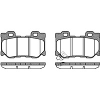 Remsa Brake Pads Rear Nissan 1365.01