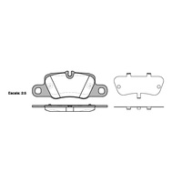 Remsa Brake Pads 1401.00