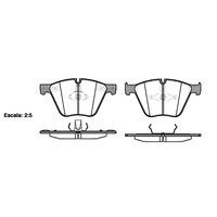 Remsa Brake Pads Front BMW 1419.00