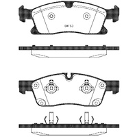 REMSA FRONT BRAKE PADS MERC ML 1430.10