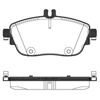 REMSA BRAKE PADS MERC FR B200 144MM LENGTH 1485.08