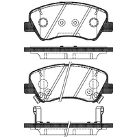 Remsa Brake Pad Front Hyundai/Kia 1488.02