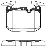 BRAKE PADS BMW FR 1491.00