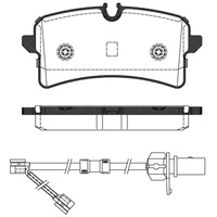 Remsa Brake Pads Rear Audi A6 A8 with Sensors 1505.02