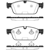 REMSA BRAKE PADS FRONT MERCEDES ML/GL 01/2012> 1511.00