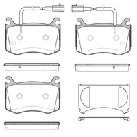 Remsa Brake Pads 1721.02