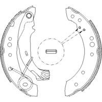 REMSA BRAKE SHOES CITROEN 4149.00