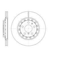 DISC ROTORS AUDI A8 REAR 310MM 61155.10