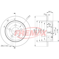 FREEMAX DISC ROTORS BD-5122