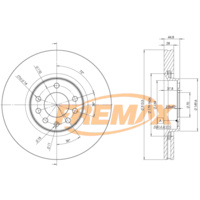 FREMAX BRAKE DISC FRONT BD-9005